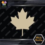 Canadian Maple Leaf Only Canada Emblem Symbol Logo Decals Stickers Vinyl - Image 22