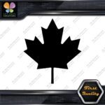 Canadian Maple Leaf Only Canada Emblem Symbol Logo Decals Stickers Vinyl - Image 4