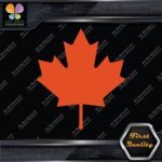 Canadian Maple Leaf Only Canada Emblem Symbol Logo Decals Stickers Vinyl - Image 8