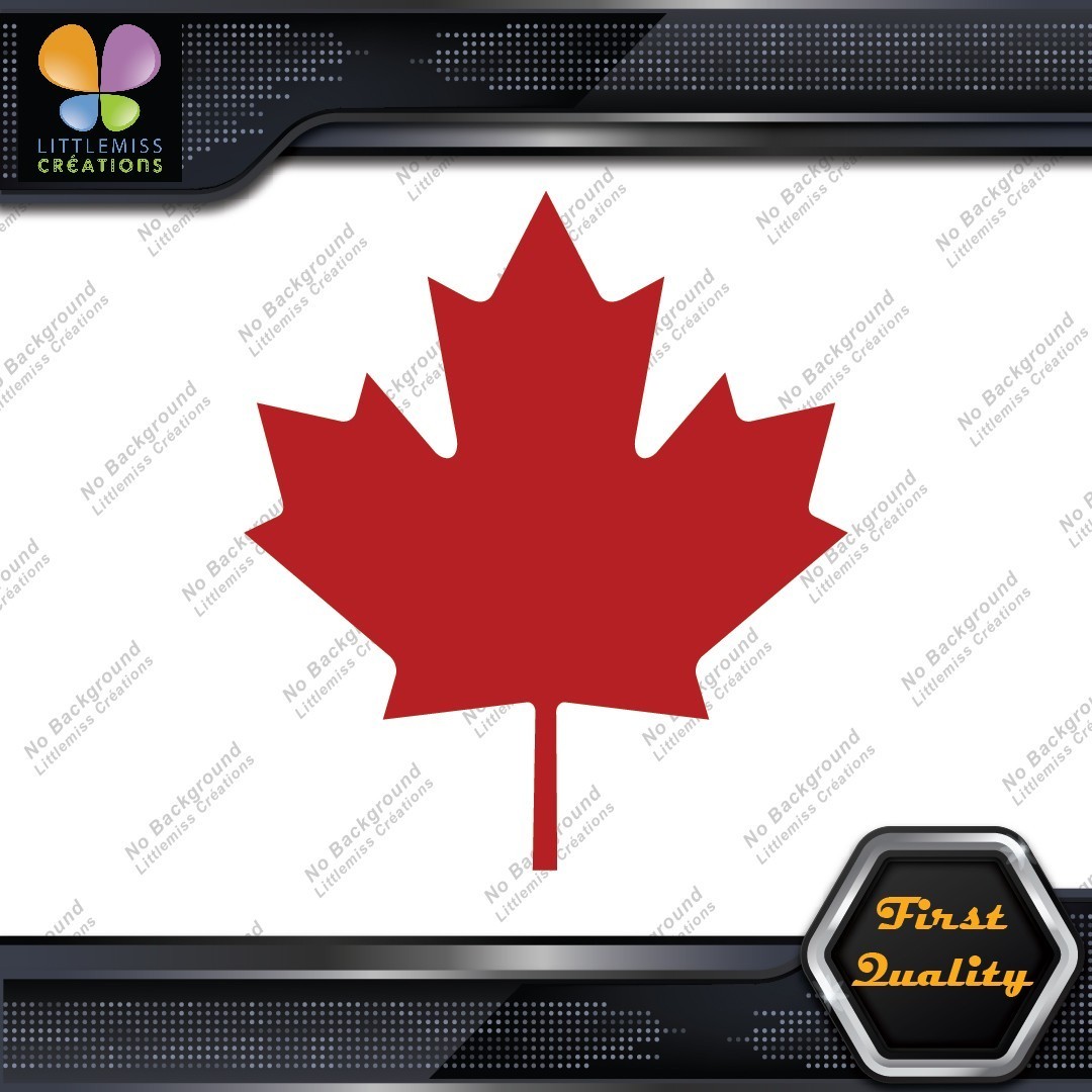 Canadian Maple Leaf Only Canada Emblem Symbol Logo Decals Stickers Vinyl 277463154644 Canadian Maple Leaf Only Canada Emblem Symbol Logo Decals Stickers Vinyl - Image 1
