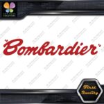 Compatible Bombardier Vintage Ski-Doo Name Only Logo Snowmobile Decals Stickers