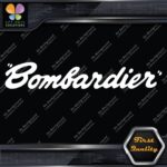 Compatible Bombardier Vintage Ski-Doo Name Only Logo Snowmobile Decals Stickers - Image 3