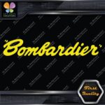 Compatible Bombardier Vintage Ski-Doo Name Only Logo Snowmobile Decals Stickers - Image 6