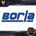 Compatible Borla Exhaust Mufflers JDM Tuning Racing Logo Vinyl Decals Stickers - Image 11