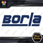 Compatible Borla Exhaust Mufflers JDM Tuning Racing Logo Vinyl Decals Stickers - Image 12