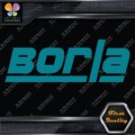 Compatible Borla Exhaust Mufflers JDM Tuning Racing Logo Vinyl Decals Stickers - Image 13