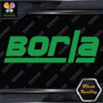 Compatible Borla Exhaust Mufflers JDM Tuning Racing Logo Vinyl Decals Stickers - Image 14