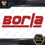 Compatible Borla Exhaust Mufflers JDM Tuning Racing Logo Vinyl Decals Stickers