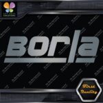 Compatible Borla Exhaust Mufflers JDM Tuning Racing Logo Vinyl Decals Stickers - Image 18