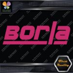 Compatible Borla Exhaust Mufflers JDM Tuning Racing Logo Vinyl Decals Stickers - Image 20