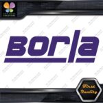 Compatible Borla Exhaust Mufflers JDM Tuning Racing Logo Vinyl Decals Stickers - Image 22