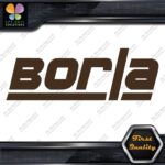 Compatible Borla Exhaust Mufflers JDM Tuning Racing Logo Vinyl Decals Stickers - Image 24