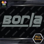 Compatible Borla Exhaust Mufflers JDM Tuning Racing Logo Vinyl Decals Stickers - Image 5