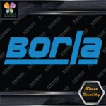 Compatible Borla Exhaust Mufflers JDM Tuning Racing Logo Vinyl Decals Stickers - Image 10