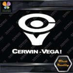 Compatible Cerwin-Vega! Speakers Audio Emblem Logo Name Vinyl Decals Stickers - Image 3