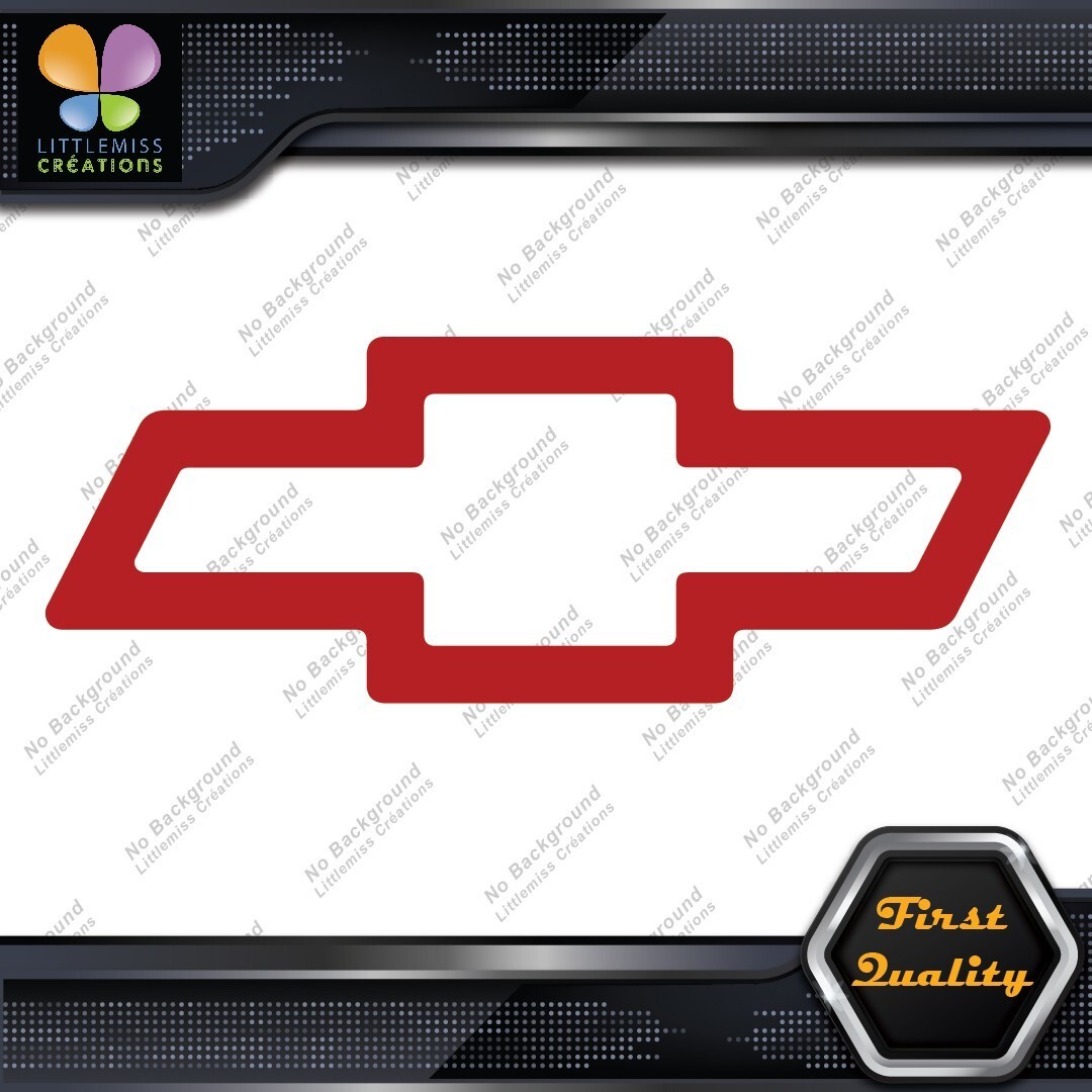 Compatible Chevrolet Bowtie Cross Logo Only Cars Trucks Vinyl Decals Stickers 276905737154 Compatible Chevrolet Bowtie Cross Logo Only Cars Trucks Vinyl Decals Stickers - Image 1