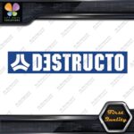 Compatible Destructo Skateboards Boxed Name Sports Logo Decals Stickers Vinyl - Image 11