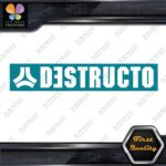 Compatible Destructo Skateboards Boxed Name Sports Logo Decals Stickers Vinyl - Image 13