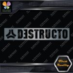 Compatible Destructo Skateboards Boxed Name Sports Logo Decals Stickers Vinyl - Image 18