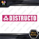 Compatible Destructo Skateboards Boxed Name Sports Logo Decals Stickers Vinyl - Image 20