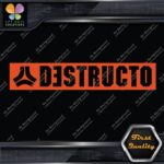 Compatible Destructo Skateboards Boxed Name Sports Logo Decals Stickers Vinyl - Image 7