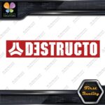 Compatible Destructo Skateboards Boxed Name Sports Logo Decals Stickers Vinyl - Image 8