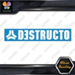 Compatible Destructo Skateboards Boxed Name Sports Logo Decals Stickers Vinyl - Image 10