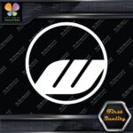 Compatible Work Wheels Rims JDM Tuning Racing W Circle Decals Stickers Vinyl