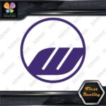 Compatible Work Wheels Rims JDM Tuning Racing W Circle Decals Stickers Vinyl - Image 22