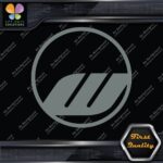 Compatible Work Wheels Rims JDM Tuning Racing W Circle Decals Stickers Vinyl - Image 5