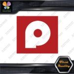 Compatible with Pure Turbo P Letter Only Cars Tuning JDM Vinyl Decals Stickers