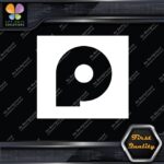 Compatible with Pure Turbo P Letter Only Cars Tuning JDM Vinyl Decals Stickers - Image 3