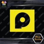 Compatible with Pure Turbo P Letter Only Cars Tuning JDM Vinyl Decals Stickers - Image 6