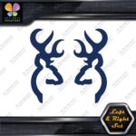 Compatible Browning Buck Head Deer Stag Left & Right Set Vinyl Decals Stickers - Image 13