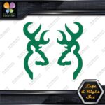 Compatible Browning Buck Head Deer Stag Left & Right Set Vinyl Decals Stickers - Image 16