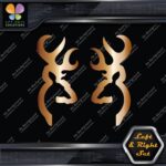 Compatible Browning Buck Head Deer Stag Left & Right Set Vinyl Decals Stickers - Image 20