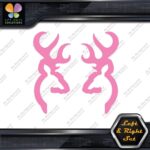 Compatible Browning Buck Head Deer Stag Left & Right Set Vinyl Decals Stickers - Image 22