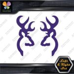 Compatible Browning Buck Head Deer Stag Left & Right Set Vinyl Decals Stickers - Image 23