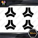 Compatible Destructo Skateboards Logo Pack of 4 MINI SIZE Decals Stickers Vinyl