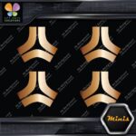 Compatible Destructo Skateboards Logo Pack of 4 MINI SIZE Decals Stickers Vinyl - Image 19