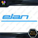 Compatible Elan Ski-Doo Snowmobile Vintage Ski Doo Name Vinyl Decals Stickers - Image 12