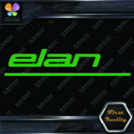 Compatible Elan Ski-Doo Snowmobile Vintage Ski Doo Name Vinyl Decals Stickers - Image 15