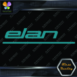 Compatible Elan Ski-Doo Snowmobile Vintage Ski Doo Name Vinyl Decals Stickers - Image 18