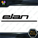 Compatible Elan Ski-Doo Snowmobile Vintage Ski Doo Name Vinyl Decals Stickers - Image 6