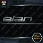 Compatible Elan Ski-Doo Snowmobile Vintage Ski Doo Name Vinyl Decals Stickers - Image 8