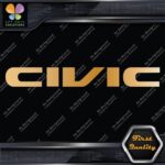 Compatible Honda Civic Name Logo Cars Tuning Racing JDM Vinyl Decals Stickers - Image 17
