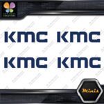Compatible KMC Wheels JDM Logo Emblem Pack of 4 MINI SIZE Decals Stickers Vinyl - Image 12
