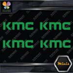 Compatible KMC Wheels JDM Logo Emblem Pack of 4 MINI SIZE Decals Stickers Vinyl - Image 14