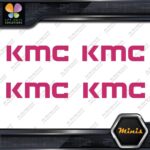 Compatible KMC Wheels JDM Logo Emblem Pack of 4 MINI SIZE Decals Stickers Vinyl - Image 20