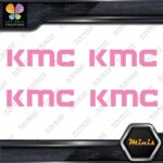 Compatible KMC Wheels JDM Logo Emblem Pack of 4 MINI SIZE Decals Stickers Vinyl - Image 21